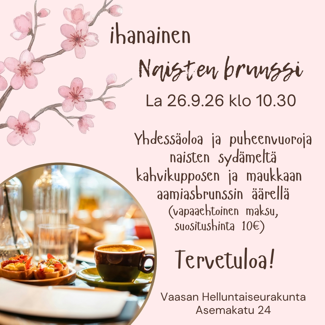 Ihanainen brunssi 26.9.26