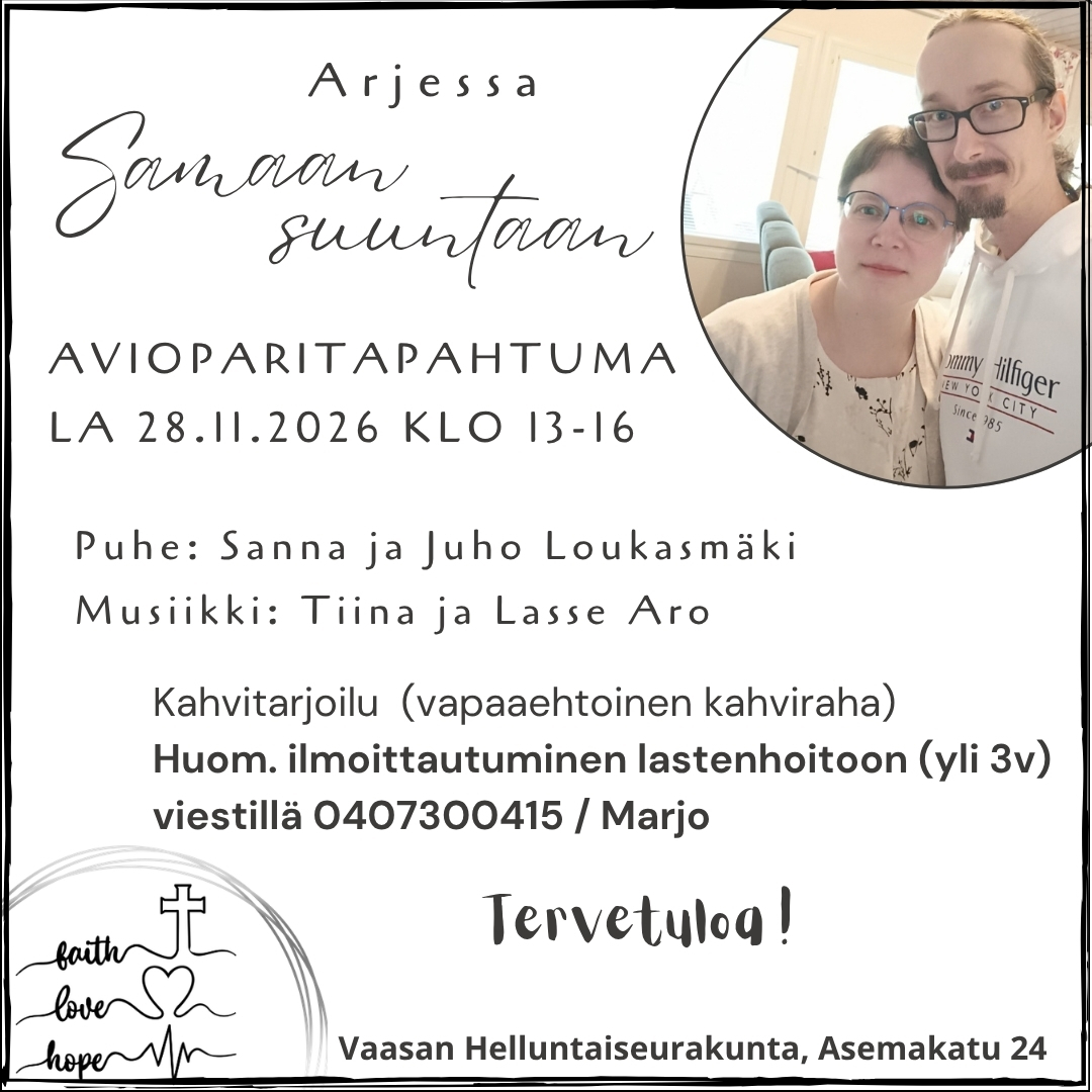 Avioparitapahtuma 28.11.2026