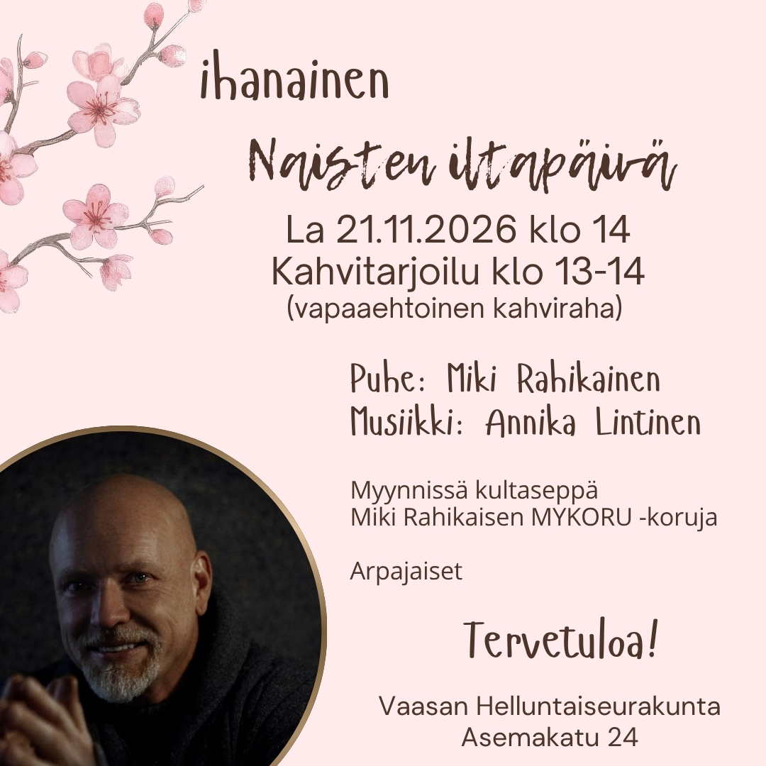 ihanainen 21.11.26 vaaleanpunainen